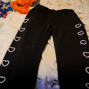 Black sweat pants